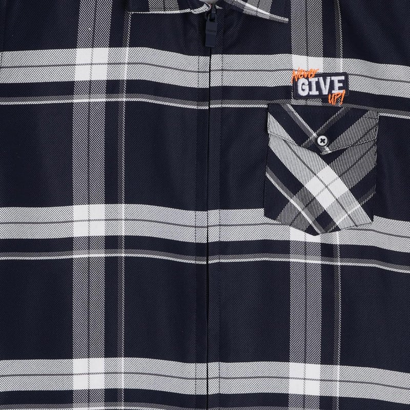 CAVIO Boys Regular Fit Checks Casual Shirt and T-Shirt - Image 5